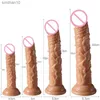 Doux Énorme Gode Sex Toys Réaliste Gros Pénis G Spot Femelle Vagin Anal Plug Masturbateurs Sangle Sur Dick Adulte Érotique Sex Shop L230518