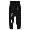 Pantalons de survêtement pour hommes Mode Hip Hop Fitness Streetwear Pantalons Hommes forme de triangle Jogger Skinny Joggers Pantalons de survêtement