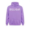 Men's Hoodies DILLIGAF Do I Look Like Give A F Funny Sarcastic Humor Long Sleeve Mens Sweatshirts Printed On Hoods Oversized