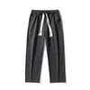 Pantolonlar lappster sokak kıyafeti büllü çizgili pantolon geniş bacak 2023 y2k Kore modası joggers rahat siyah vintage pist pantolon harem pantolon
