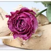 Dekorative Blumen, Hochzeitsdekoration, natürliche getrocknete Blumen, Rosenstrauß, Weihnachten, böhmischer Stil, künstliche Verzierung