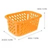 Storage Bags Supermarket Shopping Basket Toiletries Organizing Container Plastic Playes Practical Mall Supply Truck Grocery