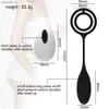 Vibrating Anal Plug with Dual Cock Ring Prostate Massager Dildo Remote Control Chastity Testicle Vibrator Sex Toys for Men L230518