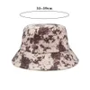 Cappelli a tesa larga 2023 Nuovo design Luxury Ink Painting Jungle Animal Bucket Hat Donna Uomo Cap Tie-Dye Stampato Outdoor Bob Fishing R230607