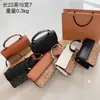 designer bag dinner 2023 New Genuine Leather Handheld Fashion One Shoulder Oblique Straddle Women's Bag Flip Organ Stick Wine God No box with dust