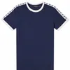 T-shirty męskie wysokiej jakości bawełniane męskie koszulki koszulki z krótkim rękawem homre swobodne okno homme haft haftowy