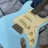 В складе Vicers Custom Blue Electric Guitar Prosewood Gencoard Guitarra Eletrica hirome warmware Высококачественная быстрая доставка