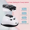 Nail Dryers 66LEDs UV LED Nail Lamp For Drying Gel Polish With 1.5M Cable UV Light For Gel Nails Wave Polish Manicure Machine Nail Art Salon 230606