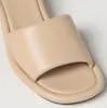 Elegância para o dia a dia Sandália Baguette Sapato Feminino Mules Liso Cordeiro Nappa Sapatilhas Deslizamento Fácil Desgaste Lady Chinelo Casual Caminhada EU35-43