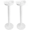 Decorative Flowers 2 Pcs Lu Yin Style Party Accessory Flowerpot Holder White Stand Road Guiding Prop Wedding Supply