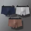 Mäns designer underkläder sexiga klassiska mäns casual shorts mjuka andningsbara modala underkläder bekväma boxare tre-stycken