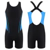 Tvådelar barnflickor Seeveless Swimsuit Rashguard Children Wetsuit UV Protection Swimwear Surfing Beachwear Jumpsuit bodysuit 230606