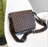 Handbag men shoulder man briefcase leather Crossbody bag totes Messenger bags wallet Purse