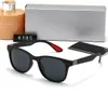Luxo 2023 marca polarizada masculino feminino masculino piloto aviador óculos de sol designers uv400 óculos de sol óculos de sol armação de metal lente polaroid 4195