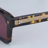 Солнцезащитные очки Jacques Jmm Kaine Square Sunglasses Классические дизайнерские бренды черепахи Мужские солнцезащитные очки Reteo Оригинальные уксусную кислоту UV400 Стакалы 230607