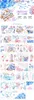 Empirement de l'océan Diary Crystal Washi Pet Tape Planner DIY Carte de fabrication de cartes Scrapbooking Sticker décoratif