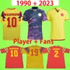 jersey de fútbol retro de colombia