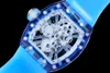 Superclone RM12 WATTSES WRISTWATCH DESIGNER الفاخرة ميكانيكا الميكانيكا ريشا ميلز مشاهدة الرجال ميكانيكية البضائع التلقائية العلامات التجارية الكبرى فرانك با