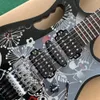 Rare JEM 77FP2 Floral Pattern 2 Steve Vai Guitare électrique Tree of Life inlay, Floyd Rose Tremolo, Locking Nut, Chrome Hardware, Monkey Grip, Lion Clay