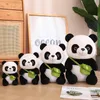 Hot 1pc 20-45CM Cute Panda Plush Toy Kawaii with Bag Animal Cartoon Stuffed Pillow Cute Home Bed Decor Girl Child Birthday Gift