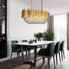 Lustres Villa Lustre En Cristal En Acier Inoxydable Salon Lampe Duplex Bâtiment El Restaurant De Luxe Led Lumières