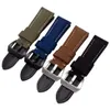 Whole Waterproof Nylon Leather Watch Band with Buckle Substitute Fashion Watches 44mm PAM Watch Strap 22 24 26mm197q