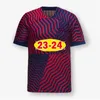 23 24 Maglia da calcio NKUNKU RB SILVA Lipsia Home Away Terzo POULSEN FORSBERG 2023 2024 Bundesliga SABITZER ADAMS OLMO Maglie da calcio Uomo Kit per bambini per adulti Top