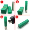 20 Pz 21700 Batteria PVC Skin Sticker Shrinkable Wrap Cover Sleeve Heat Shrink Re-wrapping per Batterie Wrapper FLPN