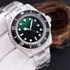 럭셔리 남성용 시계 바다 그라디언트 다이얼 44mm 실버 거주자 시계 Sapphire 904L 스테인리스 스틸 자동 기계식 방수 발광 뮤즈 드 시계 Jason 007