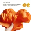 Molde de silicone para bolo de Halloween Moldes para fazer doces Vivid Practical Silicone Creative Pumpkin Cake Mold Baking Tools Children Gift JN07