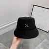 デザイナーワイドバケツの帽子の高度なセンスグジティブリムファッション