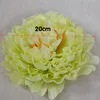 20 cm teste di fiori di peonia artificiale fai-da-te multicolor strada piombo matrimonio bouquet hotel sfondo decorazione della parete accessori flores