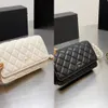 Channell Bag New Leisure Leather Pearl Fortune Bag Fashion Sheepskin Small Cross Bag