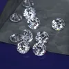 Diamantes soltos reais 1 2 3 quilates 6,5 8 mm D VVS1 certificados Moissanita cultivados em laboratório Diamantes pedras preciosas soltas para joias com GRA 230607