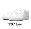 Designer für Herren Damen Freizeitschuhe 1'07 niedrig Vintage Sneakers klassisches Leder Luxus Schwarz Weiß HOT Fashion Tide Walk Runner hohe Qualität