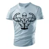 T-shirts pour femmes Nieuwe Zomer Gym Sweatshirts Casual Mannen Vrouwen T-shirts Ademend Lichtgewicht Semi Sheer Tops Running Quick Dry Korte