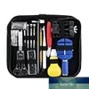 147 Pcs Watch Repair Tool Kit Case Opener Link Spring Bar Remover Watch Kit Metal Watchmaker Tools For Adjustment Set239Q