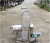 Commerciële Apple Spiral Crusher Juicer Extractor Vruchten Productielijn Verwerkingsmachine met wielen Koude pers voor sinaasappel