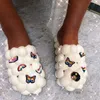Sandaler Ankomst Kvinnor Summer Bubble Slides With Charms Breattable Creative Funny Designer Massage Slippers Brand Luxury Sandals 230417