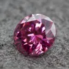 Loose Diamonds Różowy kamień certyfikowany gra luźne diamenty moissanita kamień kamienia diamentowego Tester 230607