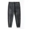 Pantaloni da uomo Primavera Estate Jeans da uomo larghi Jeans classici Denim di alta qualità Pantaloni larghi Harlan Cargo da uomo Business