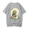 Men's T-Shirts Cottagecore Aesthetic Mushroom Dark Academia Frog 230606