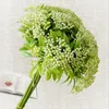 Fiori decorativi Gelso artificiale Fiore per feste Stame Filo stelo / Foglie di matrimonio Decorazione per scatola di nozze