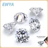 Diamanti sciolti reali 1 2 3 carati 6,5 8 mm D VVS1 Diamanti Moissanita coltivati in laboratorio certificati Pietre preziose sciolte Pietre per gioielli con GRA 230607