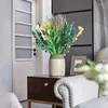 Fleurs décoratives Lavande Bouquet Plantes Vertes Accessoires Pour Douche Naturel Réel Argent Dollar Eucalyptus Feuille Tiges