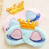 Crown Eye Mask Winker Sleep Mask Gruste Super Miękki spoczynku Relaks Sleep Eye Mask