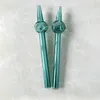 Glass handmade straw with a length of 13cm, oil burner, smoking accessory, point tube, various types of water stick nozzles