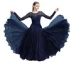 Stage Wear Ballroom Dance Competition Dresses Big Swing Modern Costumes National Standard Waltz Dancing Clothes Dress