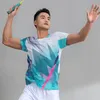 Autres articles de sport Badminton T-shirts Chemises de tennis Ping-Pong Gym Sports Manches courtes Entraînement en plein air Jeu d'équipe Maillots Running Workout 3D Print Tee 230607