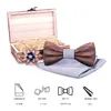 Шея галстуки деревянный галстук -бабочка Camisas Mujer цветочный бот